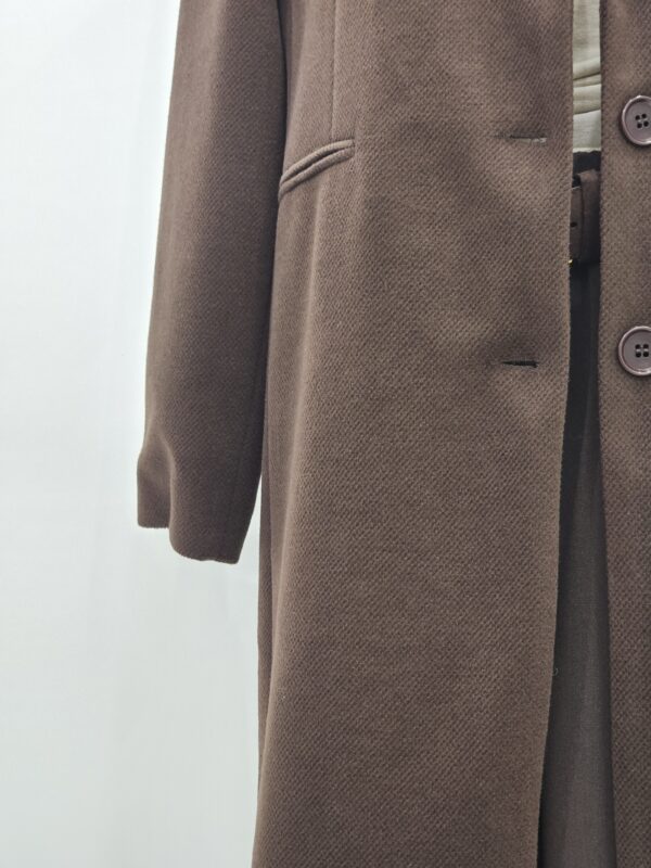 Cappotto classico lungo a tre bottoni