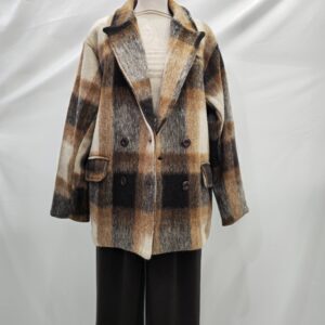 Giacca doppio petto fantasia