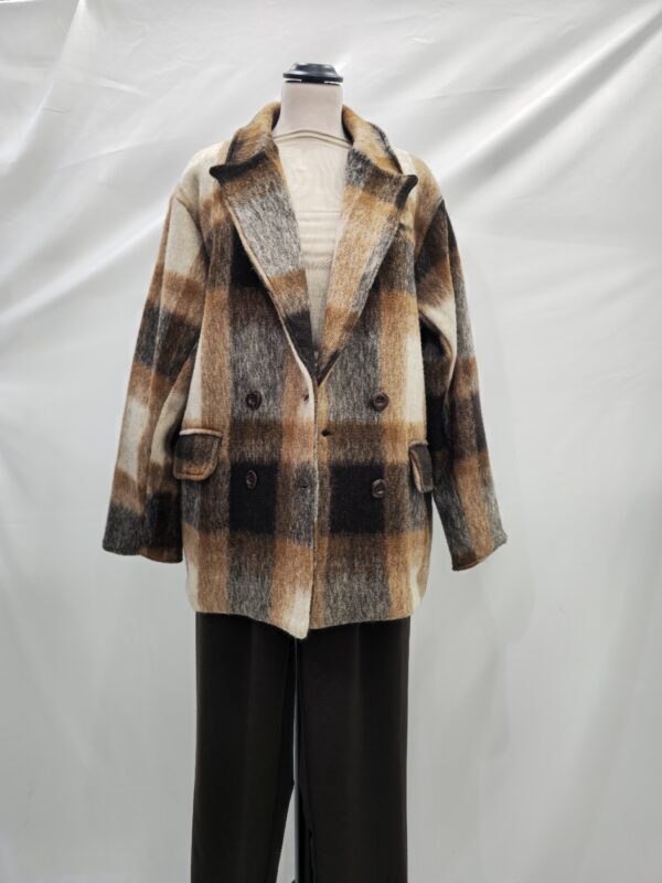 Giacca doppio petto fantasia