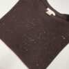 Maglia micro paillettes a maniche corte