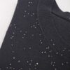 Maglia micro paillettes a maniche corte