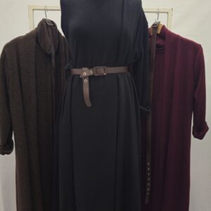 Abito smanicato con spolverino