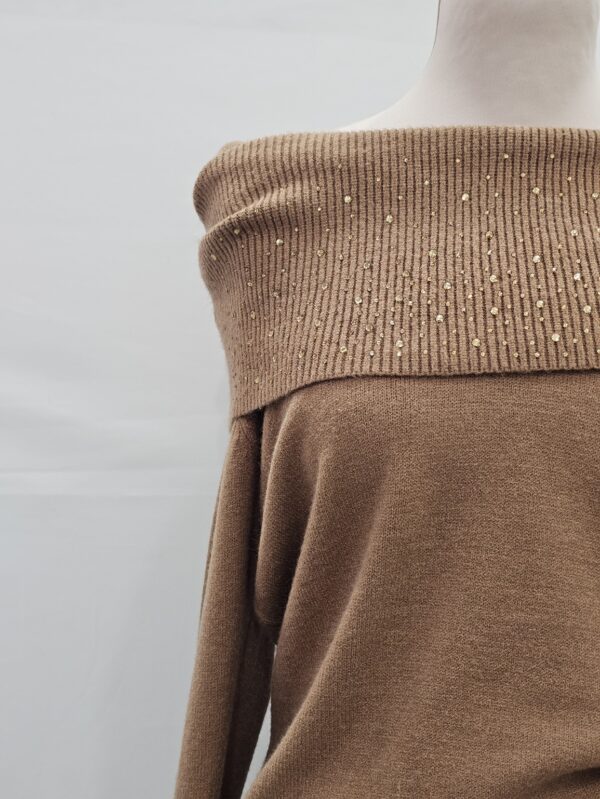 Maglia schiffer con strass