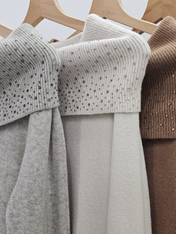 Maglia schiffer con strass