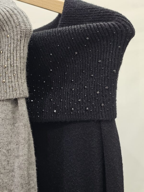 Maglia schiffer con strass