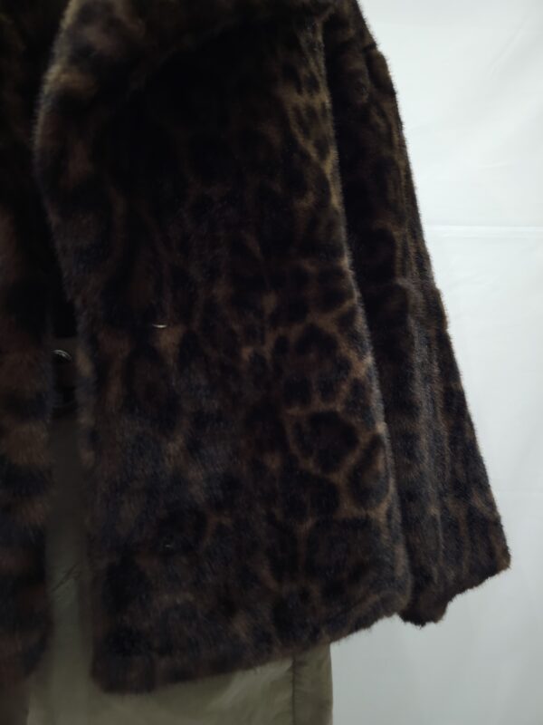 Giacca double face maculata